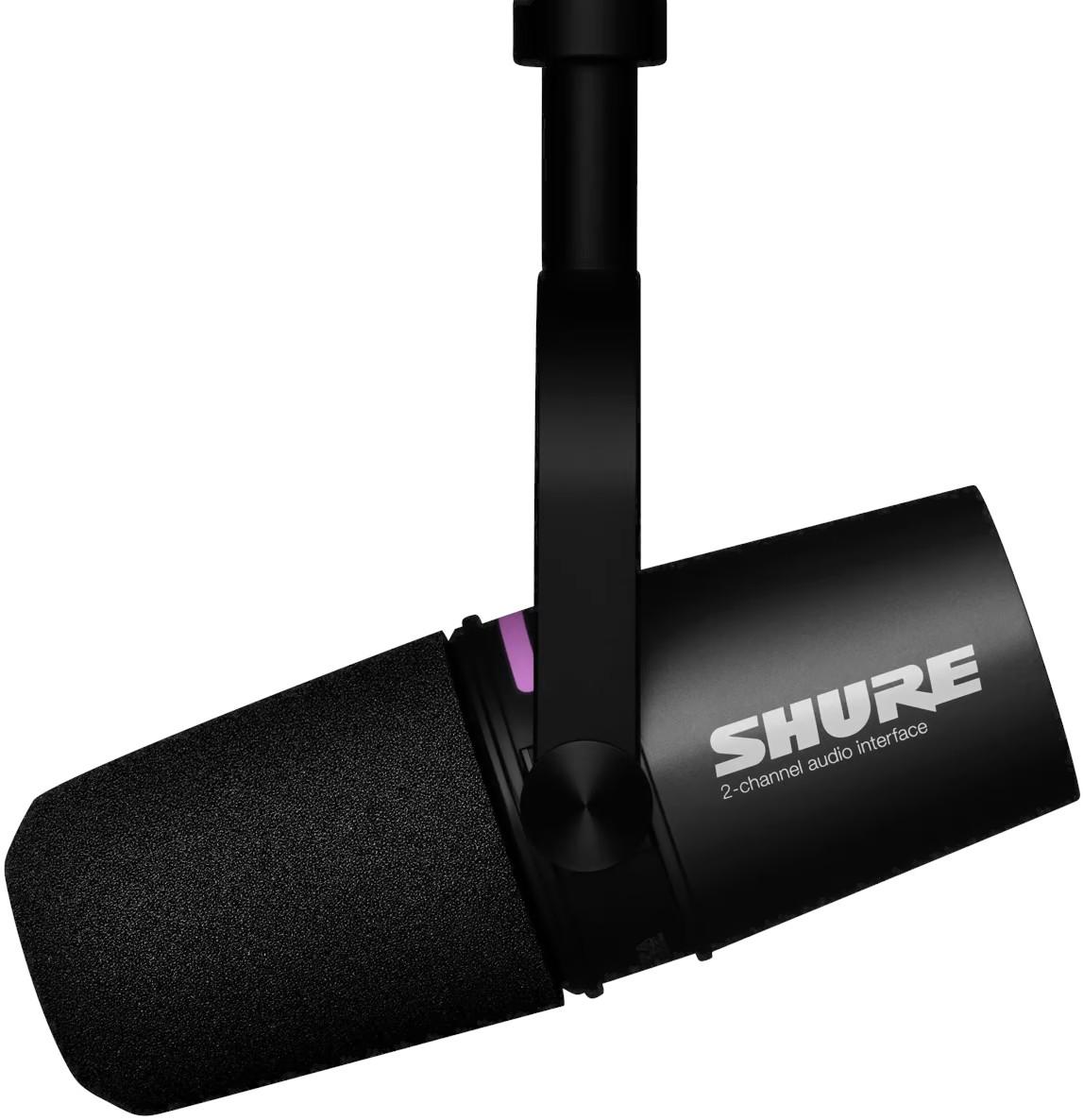 Shure MV7i Smart Mic + Interface - Andertons Music Co